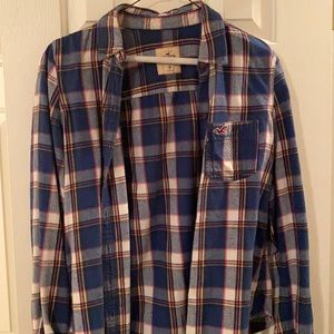 Hollister Plaid Button Down
